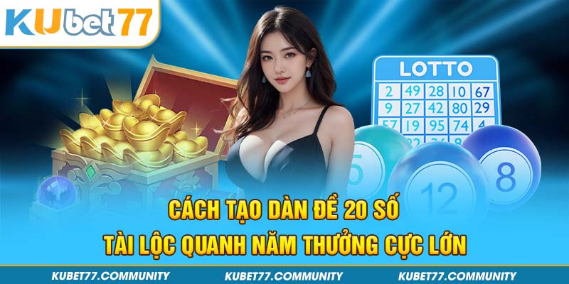 Cách Tạo Dàn Đề 20 Số Tài Lộc Quanh Năm Thưởng Cực Lớn