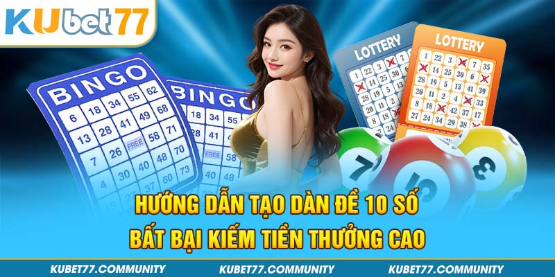 Hướng Dẫn Tạo Dàn Đề 10 Số Bất Bại Kiếm Tiền Thưởng Cao